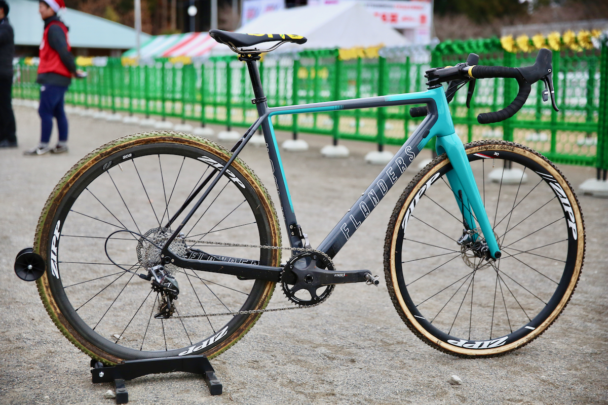 クリス・ジョンジェワード(オーストラリア、Flanders JBLOOD CX team)のフランダース FORTE