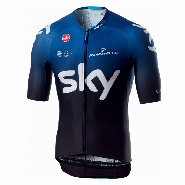 カステリ AERO RACE 6.0 JERSEY(black/dark ocean)