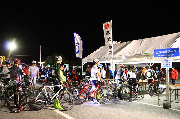 出走確認のサインをして整列します