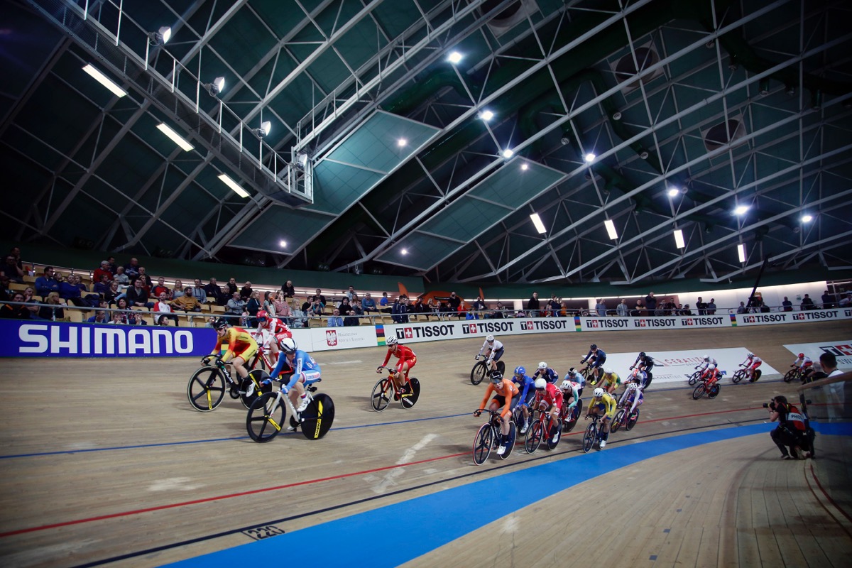 ポーランドで開幕したトラック世界選手権(写真はスクラッチ)