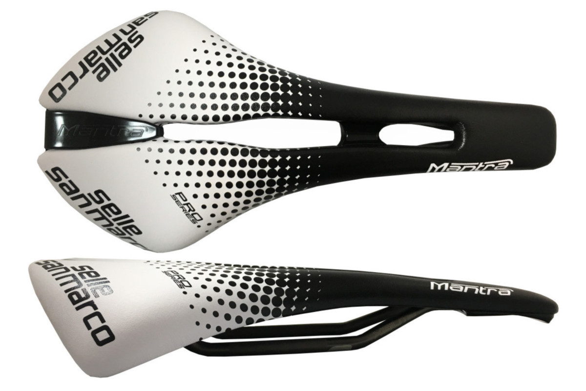 サンマルコ Mantra Racing Team Pro Open Fit Narrow(ブラックホワイト)