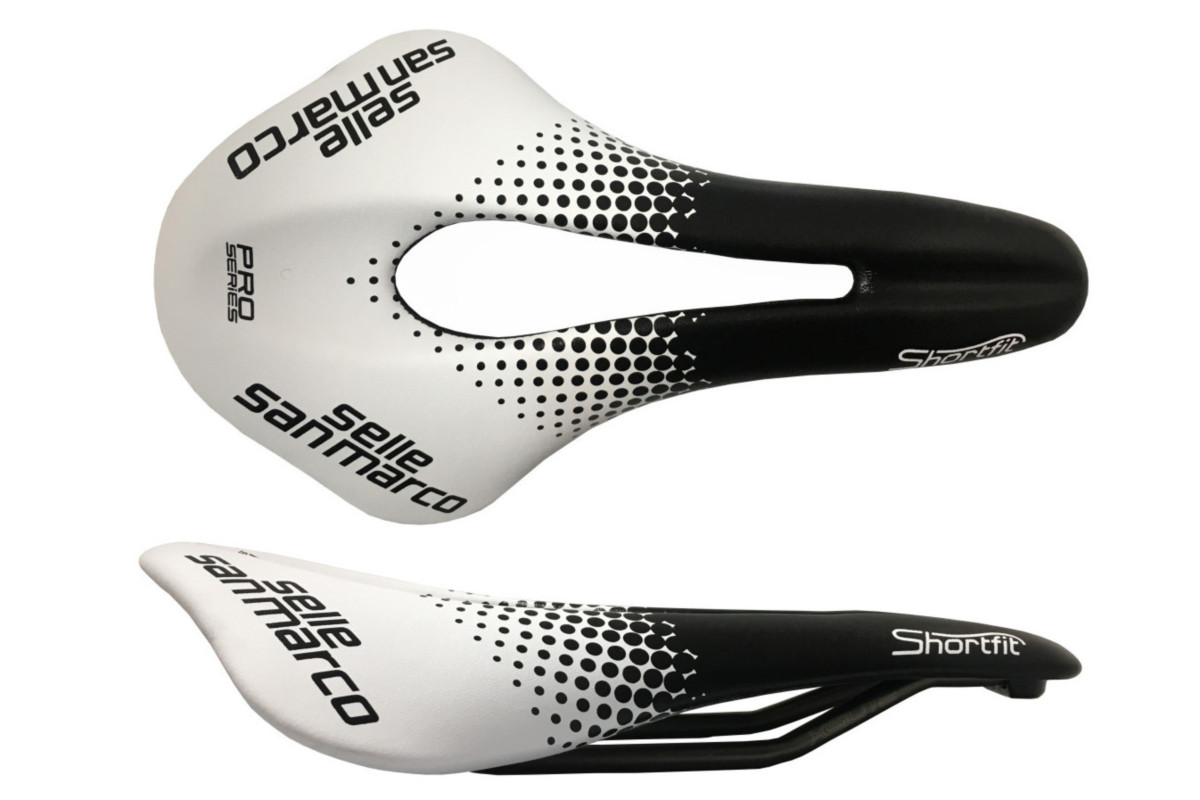 サンマルコ Shortfit Racing Team Pro Open Fit narrow(ブラックホワイト)