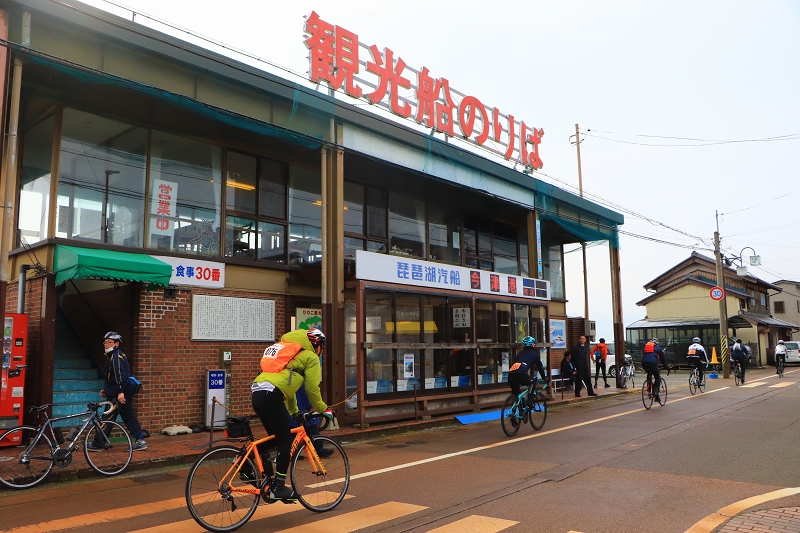 観光船乗り場が整備されている 駅もほど近い