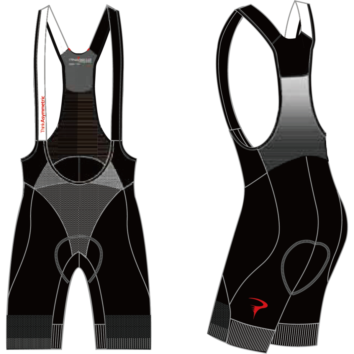 ピナレロ Power Bibshorts(Think Asymmetric)
