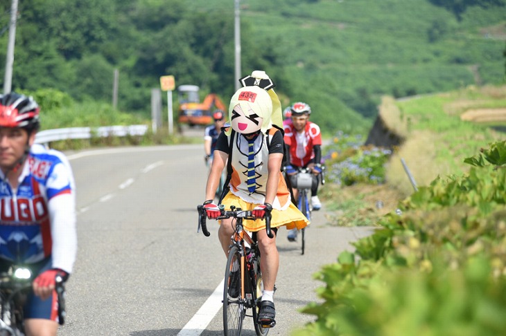 コスプレでの参加も可能。 今年はゴール後に表彰があります。