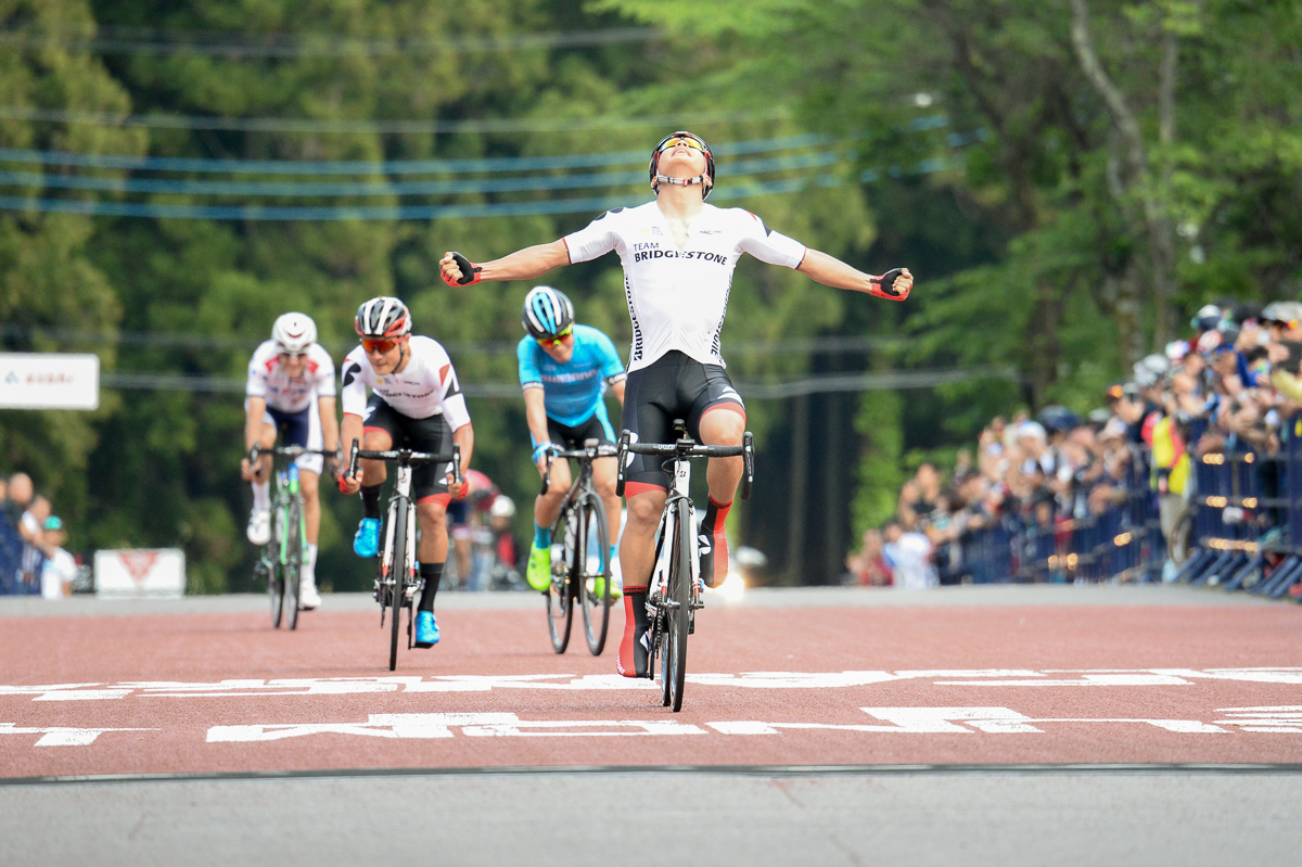 今村駿介(チームチームブリヂストンサイクリング)がJプロツアー初優勝