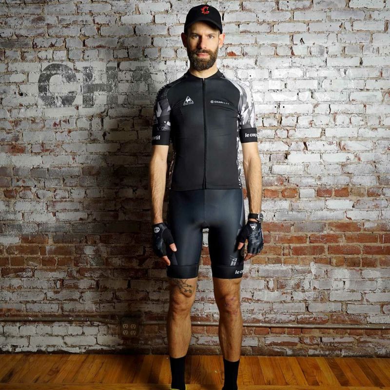 ルコックスポルティフ×チャリアンドコー TEAM JERSEY(BLACK)