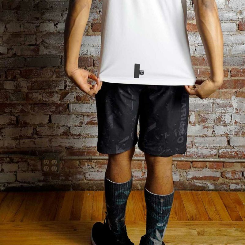 ルコックスポルティフ×チャリアンドコー TEAM REVERSIBLE SHORTS(BLACK)
