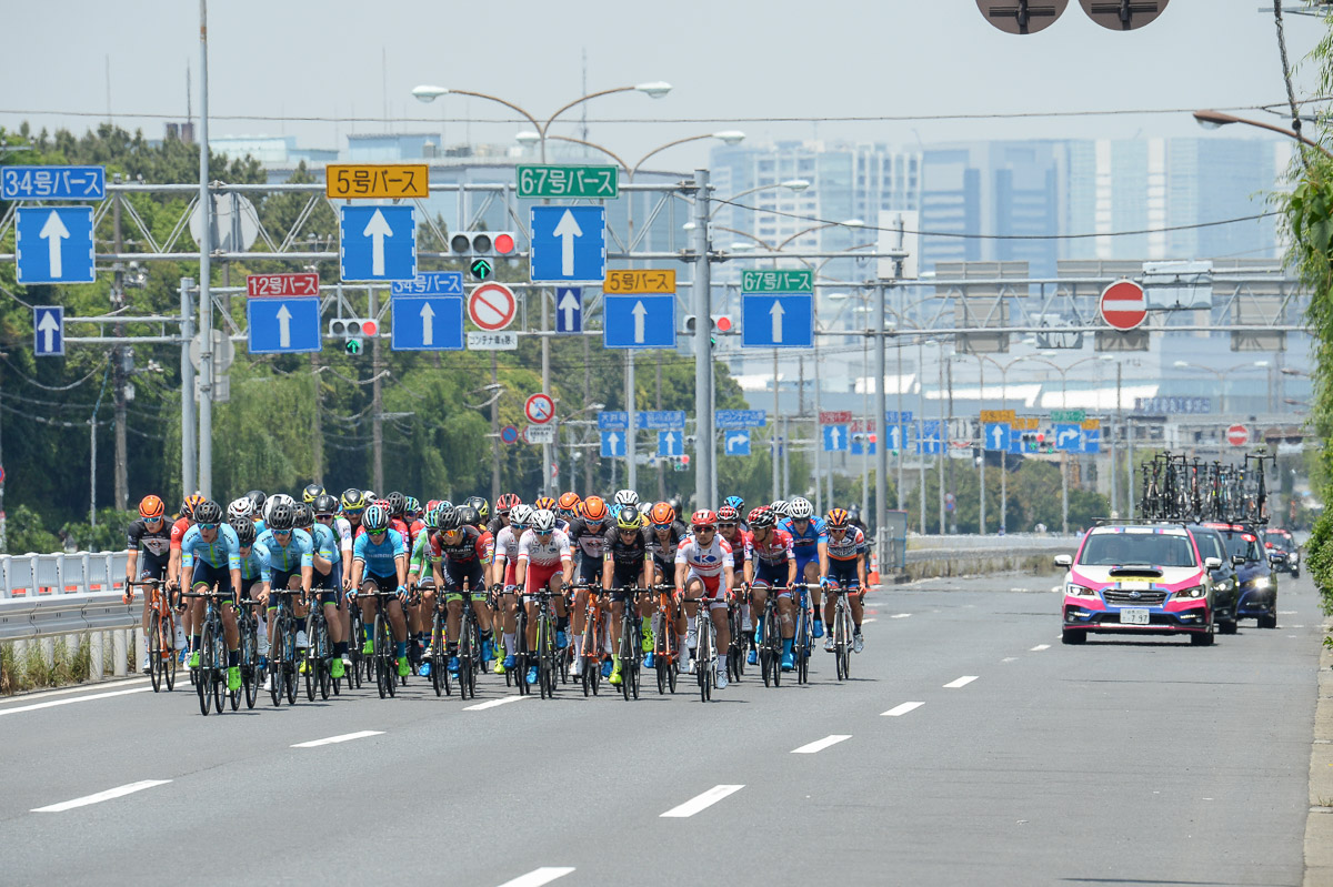 最終日は大井埠頭(写真は2019年大会)desc