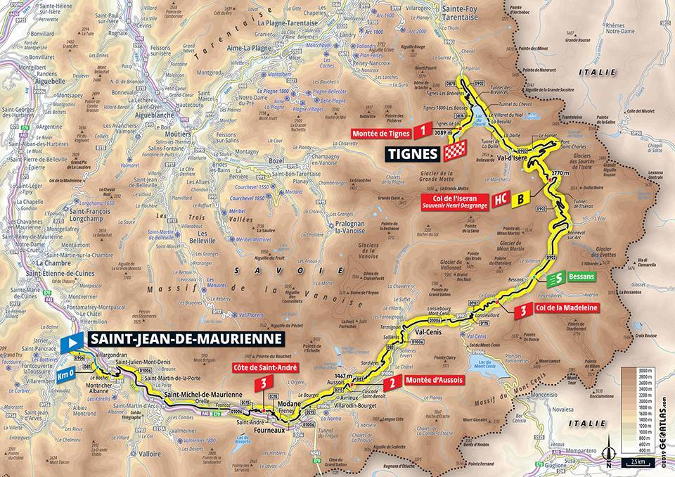 7月26日(金)第19ステージ サン・ジャン・ド・モーリエンヌ〜ティニュ 126.5km