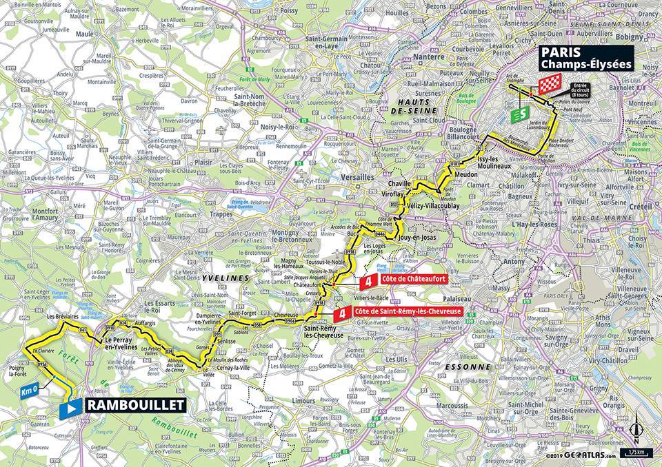 7月28日(日)第21ステージ ランブイエ〜パリ・シャン=ゼリゼ 128km
