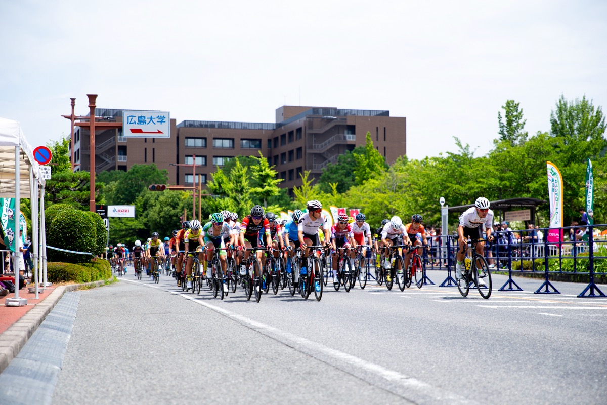 第10戦 東広島サイクルロードレースの会場となった広島大学東広島キャンパス
