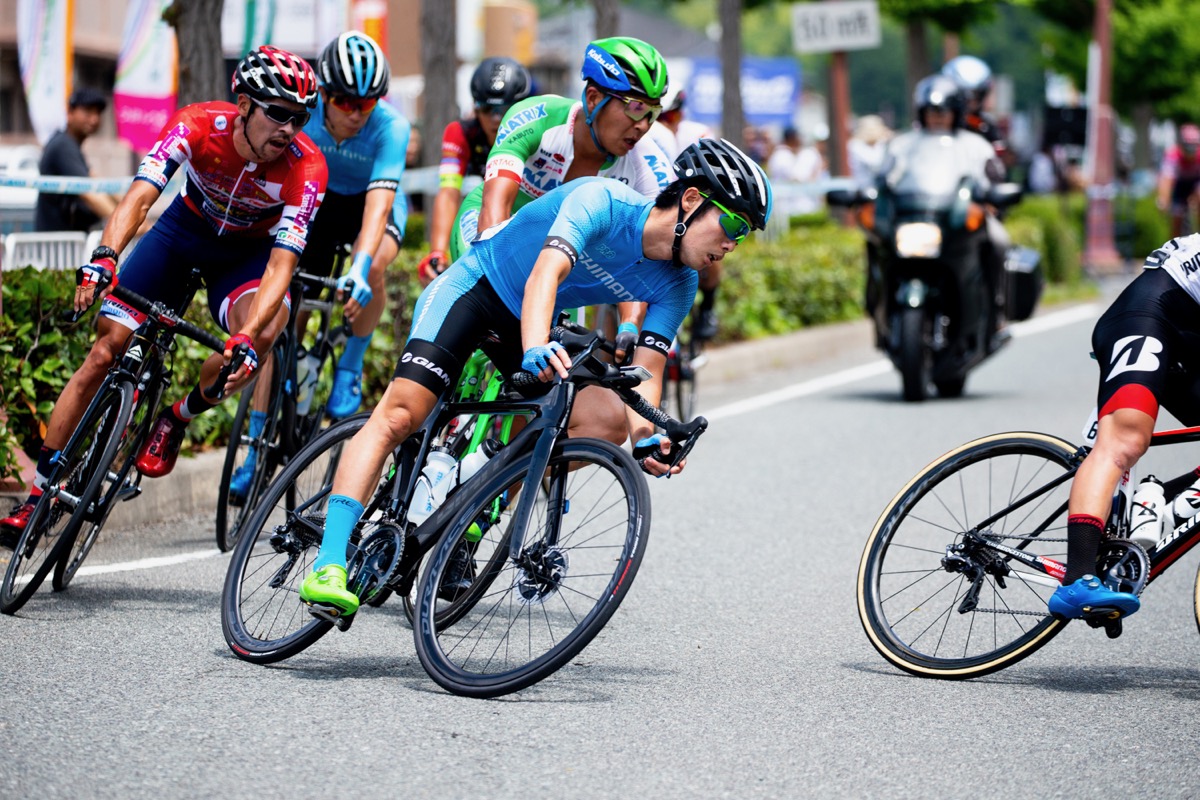全日本選手権を制した入部正太朗(シマノレーシング)も逃げに乗る