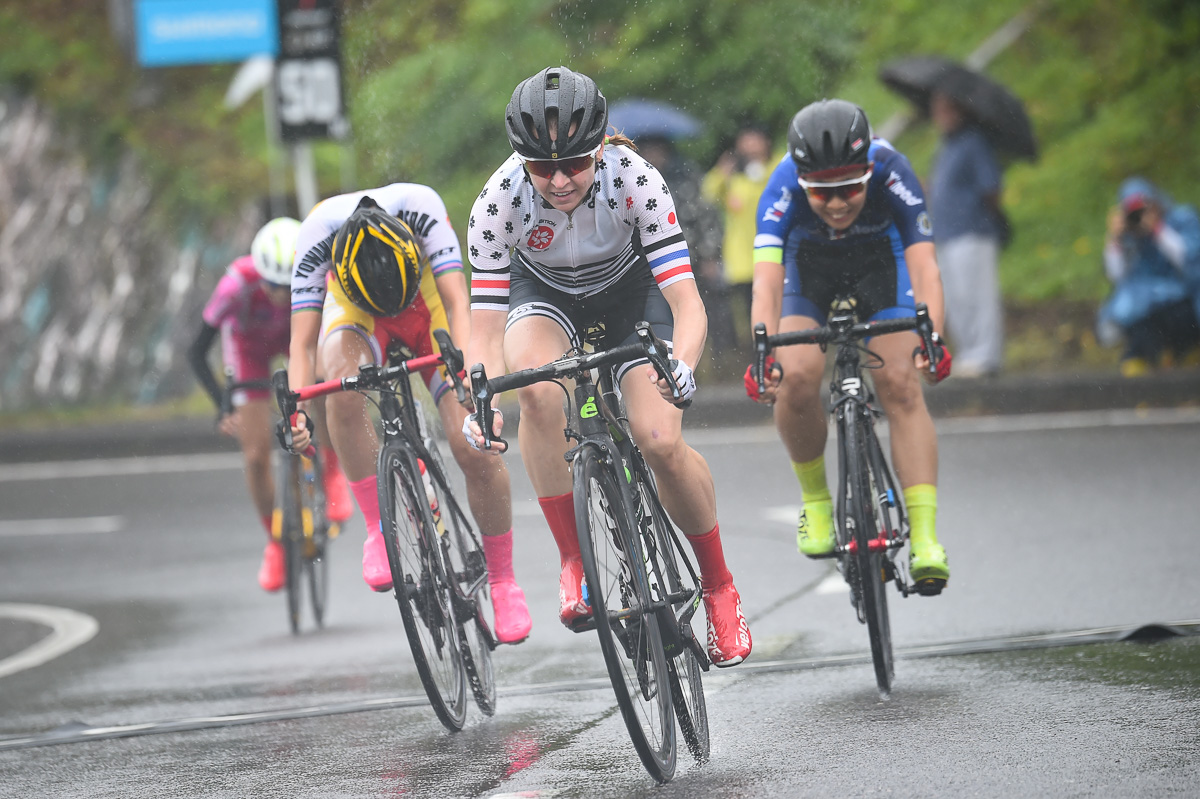 F(女子)ブレアンナ・ハルグレーブ(High Ambition 2020 jp. International Women's Cycling Team)が優勝