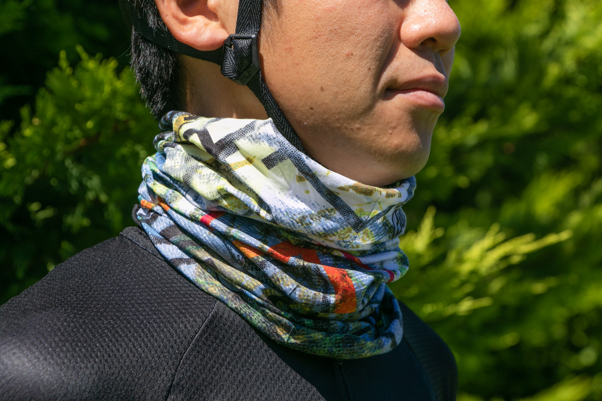 バフ CoolNet UV+ 夏の紫外線対策として活躍してくれるネックチューブだ