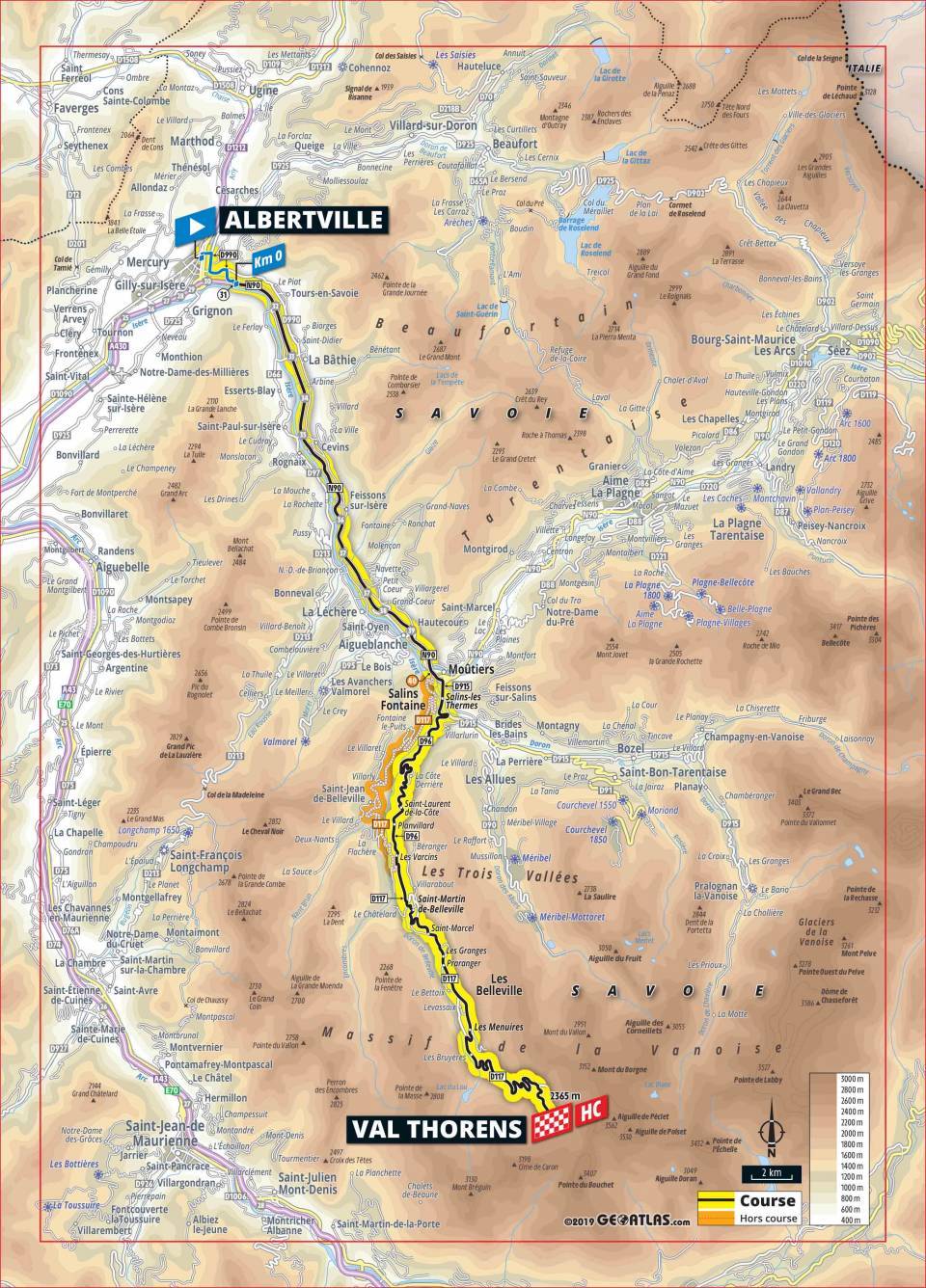 7月27日(土)第20ステージ アルベールヴィル〜バル・トランス 59.5km
