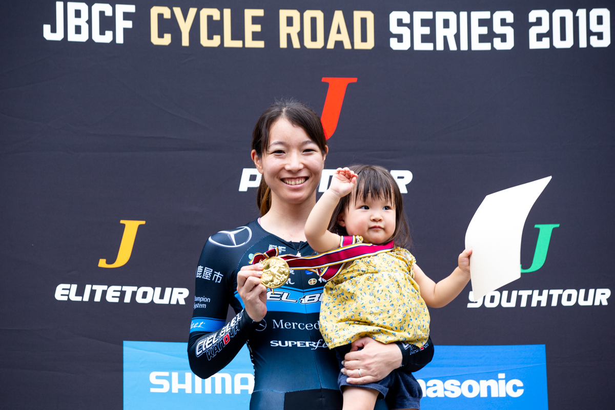 女子3km個人パーシュート 表彰式