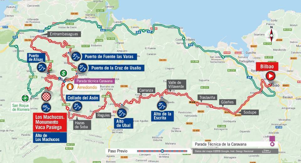 9月6日(金)第13ステージ ビルバオ〜ロス・マチュコス 166.4km
