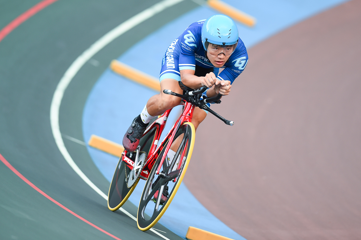 2019インカレ 4kmインディヴィデュアルパーシュートで3位の風間翔眞(東北学院大学) 4分34秒834