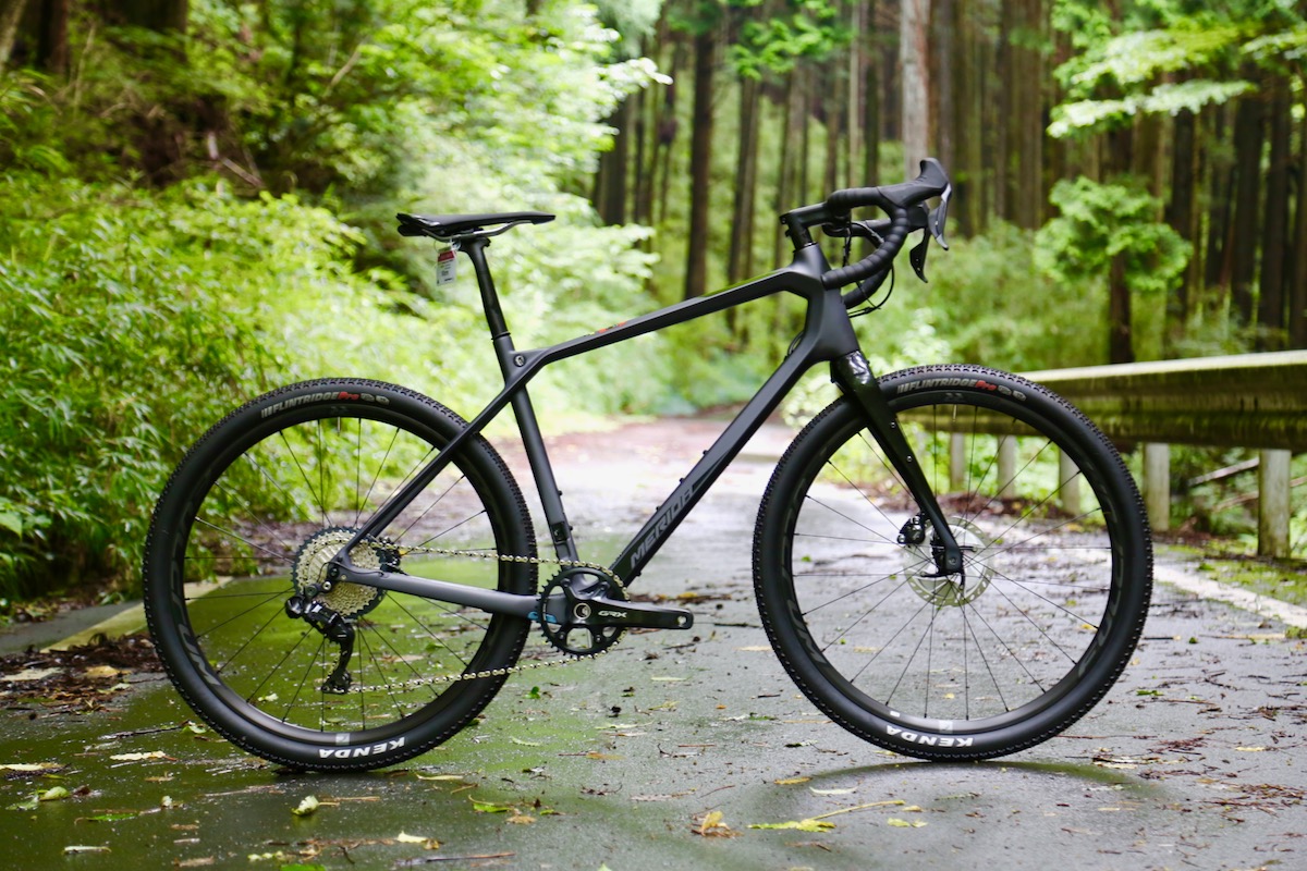 試乗バイクはメリダのSILEXシリーズ。2020モデルで650b版のSILEX+(写真)がデビューした