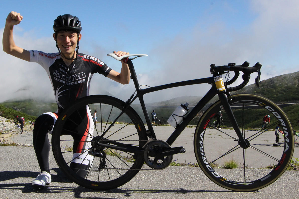 ヒルクライムレース参戦時の愛車はトレック EMONDA SLR(リムブレーキ版)だ