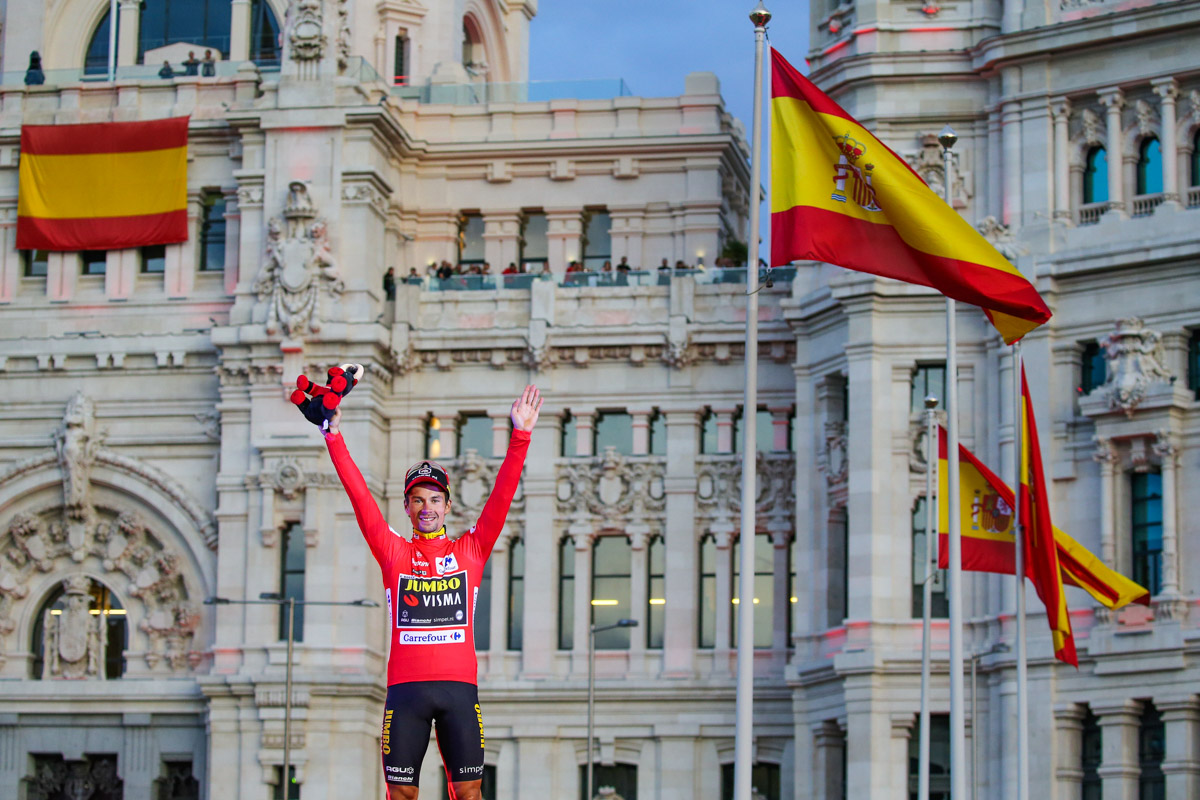 2019年にブエルタ総合優勝に輝いたプリモシュ・ログリッチ(スロベニア、ユンボ・ヴィスマ)