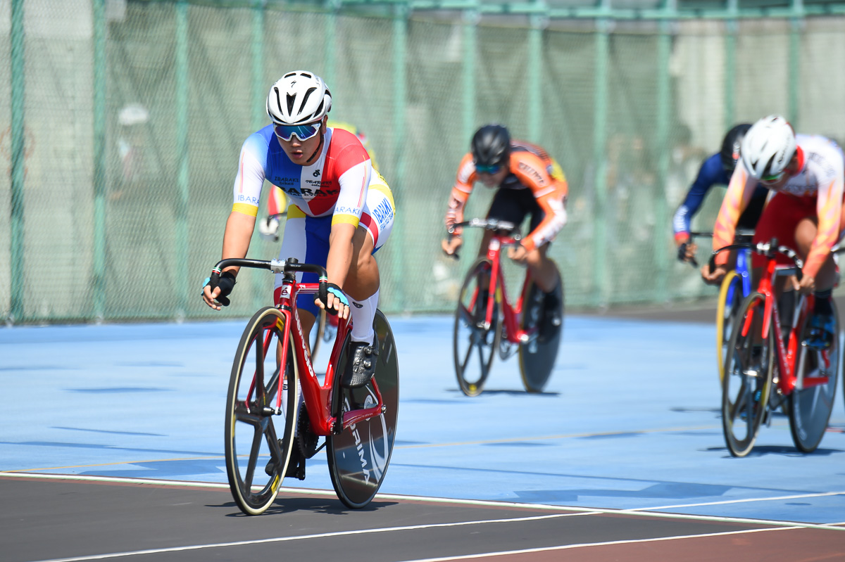 少年男子スクラッチ予選 茨城県の木村皆斗は3位で予選通過