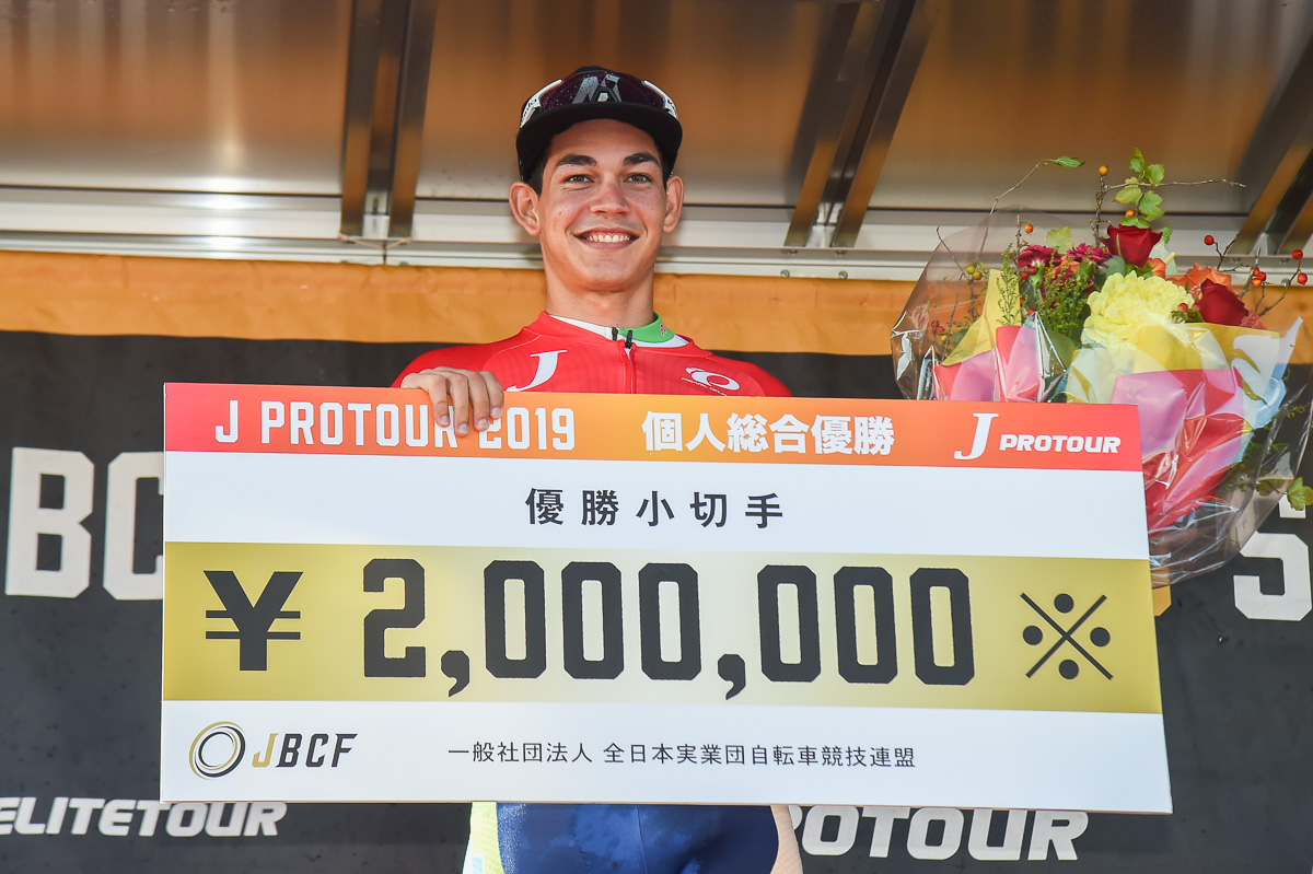Jプロツアー2019年個人総合優勝のオールイス・アルベルト・アウラール(マトリックス)