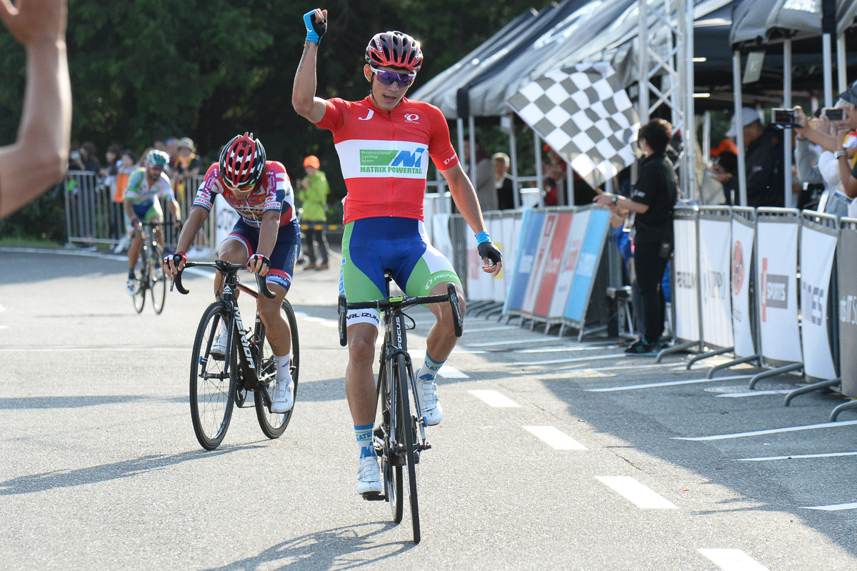 オールイス・アルベルト・アウラール(マトリックスパワータグ)が優勝。2位に岡篤志(宇都宮ブリッツェン)