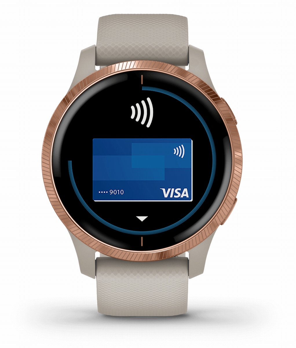 Garmin Payにも対応している