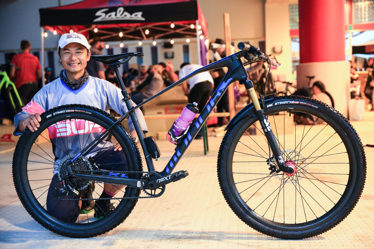Men 41-50優勝 三上和志(cycleclub3UP)さんとモンドレイカー PODIUM