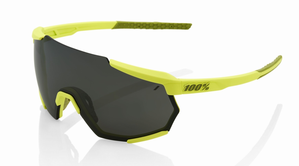 100% RACE TRAP(Soft Tact Banana / Black Mirror Lens)