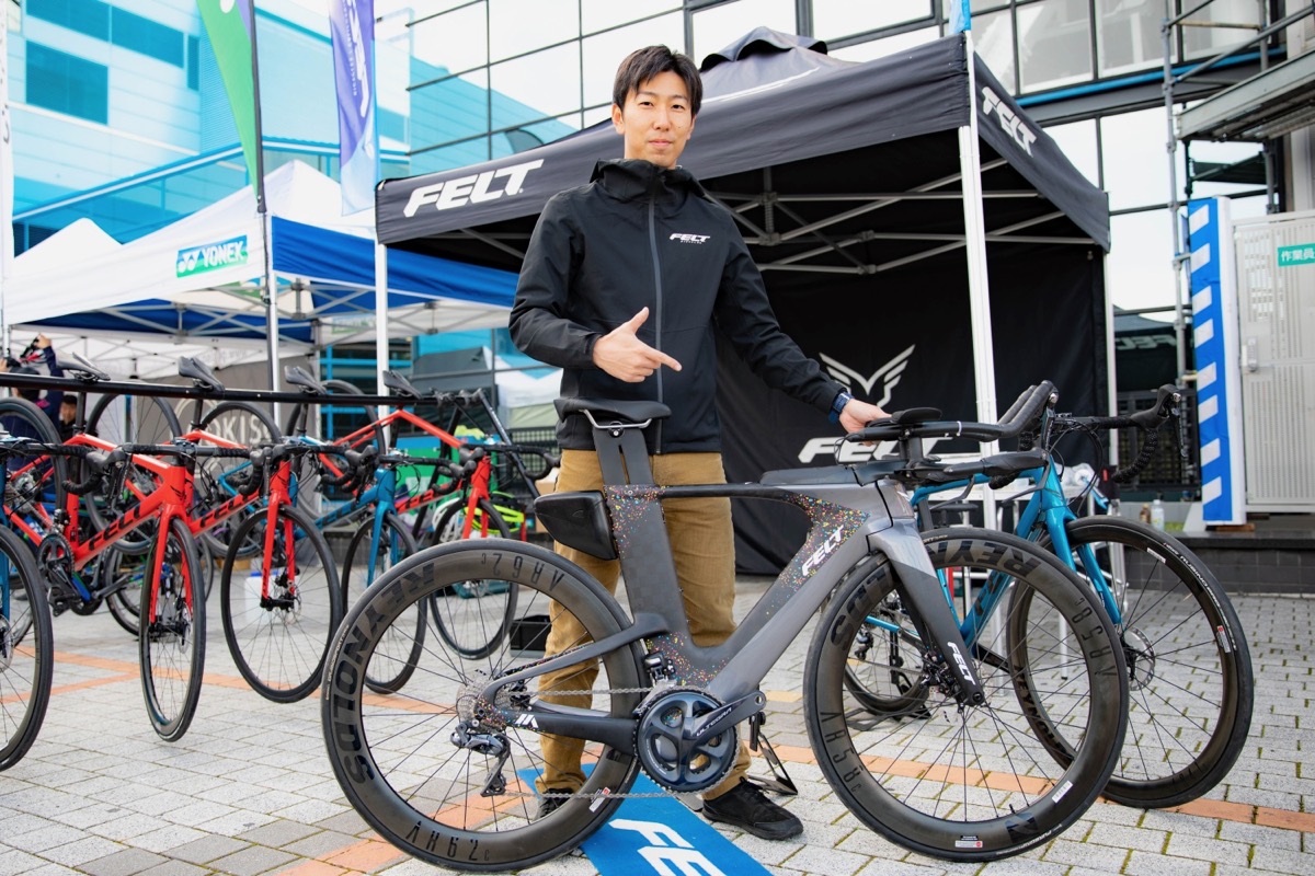 フェルト:破格のトライアスロンバイクで話題のフェルト。競技での使用率が高いブランドだ