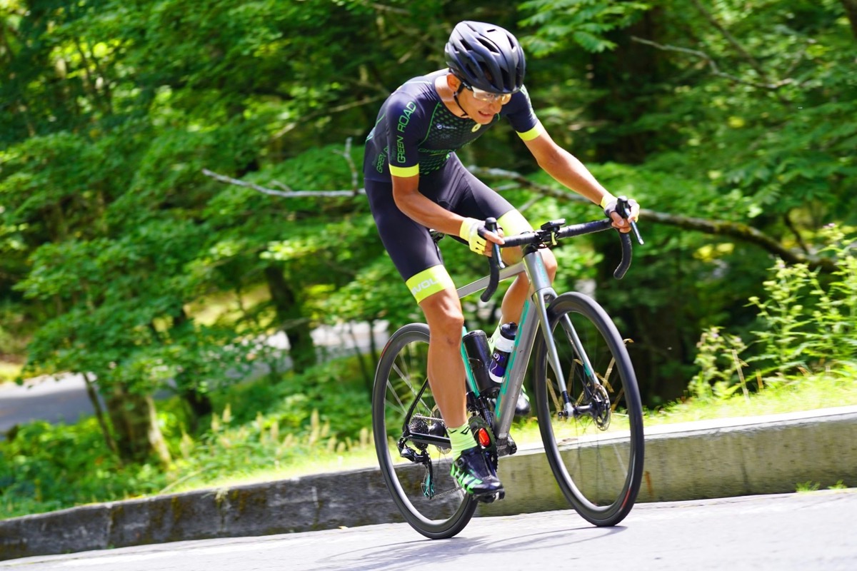 「登りも下りもあるロードレースでは圧倒的に新型が速い」兼松大和(GREEN ROAD/イナーメ信濃山形)