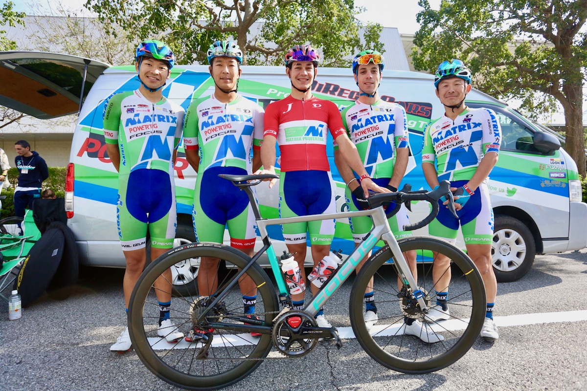 フォーカスを使うトップチームと言えばマトリックスパワータグ。IZALCO MAX DISCは今期終盤から実戦投入された
