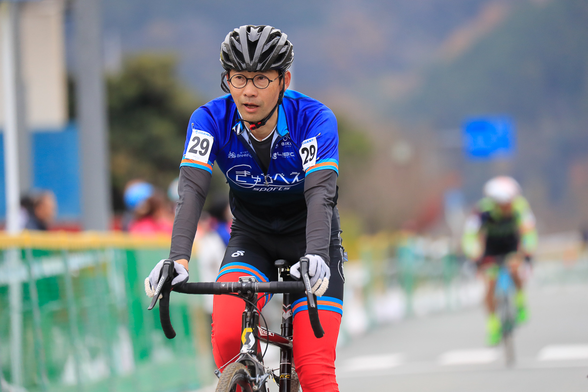 男子マスターズ 50-59 2位は 藤井修(きゅうべえsports)