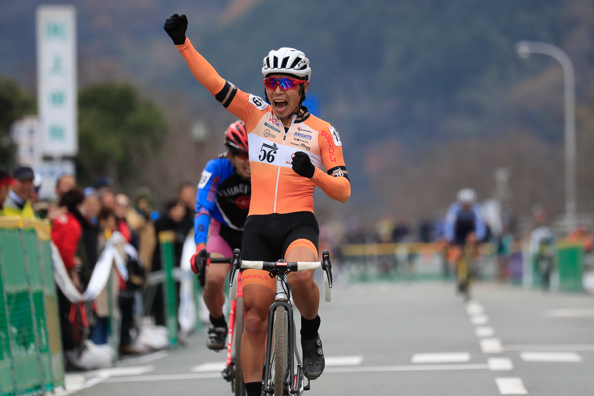 男子マスターズ40-49を制した筧五郎(56サイクル)