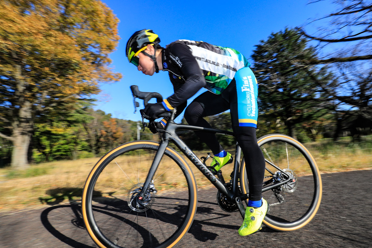 「レースもロングライドも楽しめるオールラウンドで楽しいバイク」遠藤健太(サイクルワークス Fin’s)