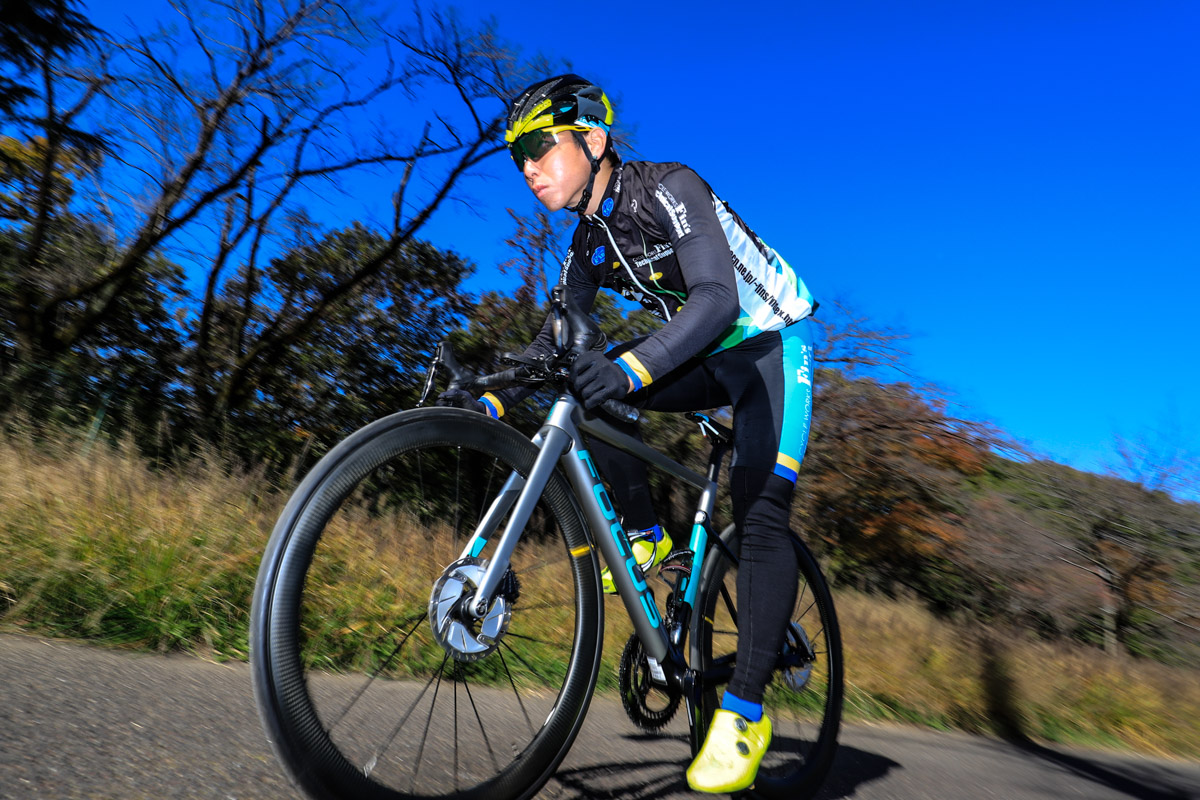 「登りも下りも平坦も速くて、オールマイティなバイク」遠藤健太(サイクルワークス Fin’s)
