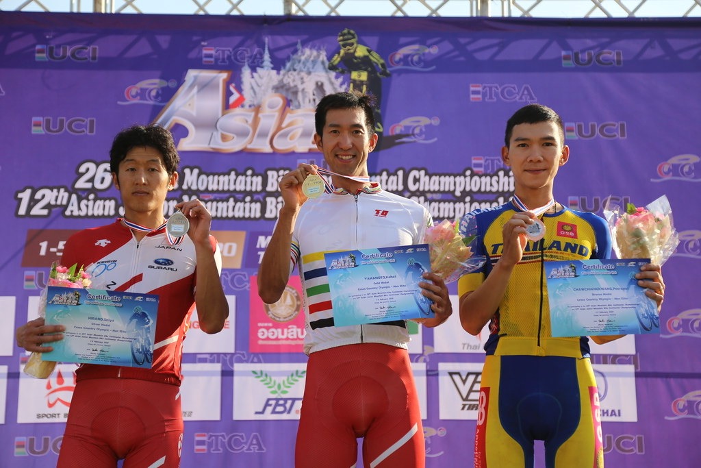 今年2月のアジア選手権で10勝目を挙げた山本幸平(Dream Seeker MTB Racing Team)