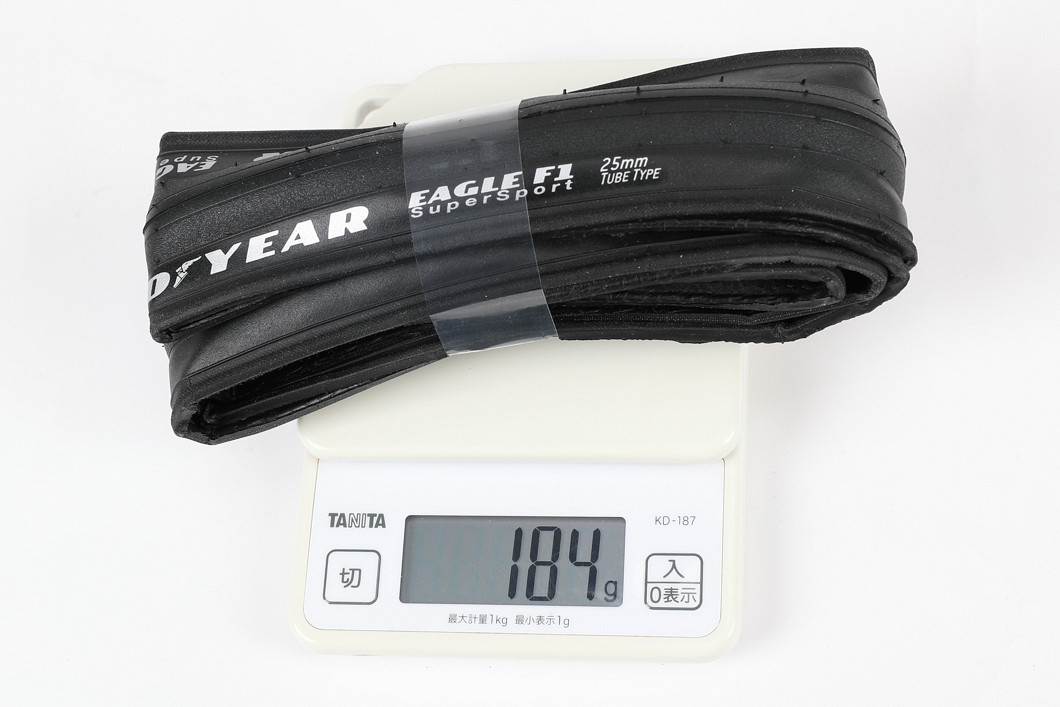 EAGLE F1 SuperSport 重量184g(25C)