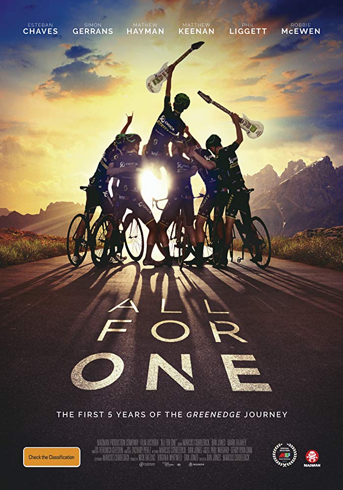 「ALL FOR ONE」(邦題「栄光のマイヨジョーヌ」)ポスター