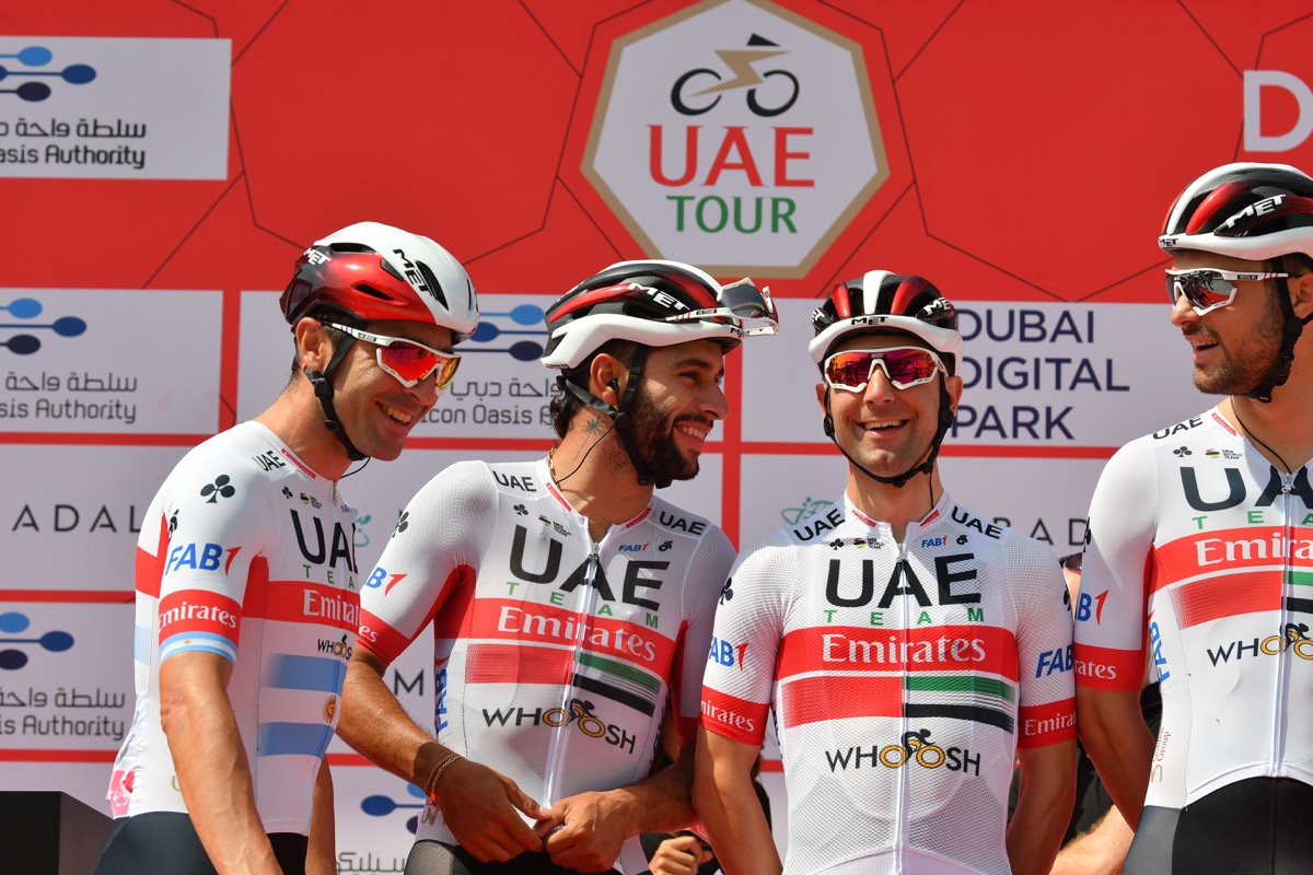 フェルナンド・ガビリア(コロンビア)とマキシミリアーノ・リケーゼ(アルゼンチン)でスプリント勝利を狙うUAEチームエミレーツ