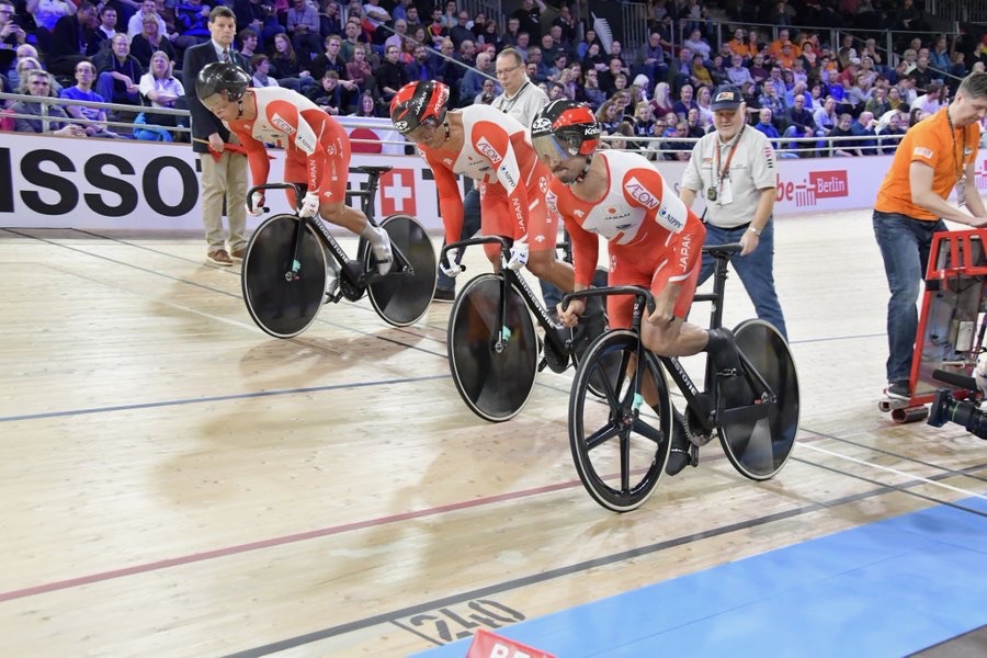 男子チームスプリント 予選敗退した日本チームは五輪出場枠を逃す