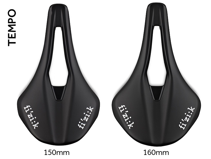 TEMPOはVENTOよりもワイドな150mmと160mmの2サイズが用意される