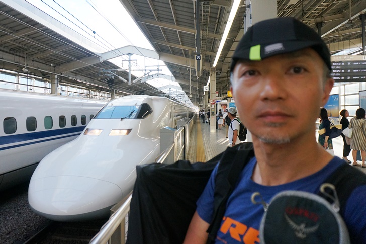 帰りは狙いすまして引退間近の700系こだまに乗車!つねに列車選びには怠りはありません!!