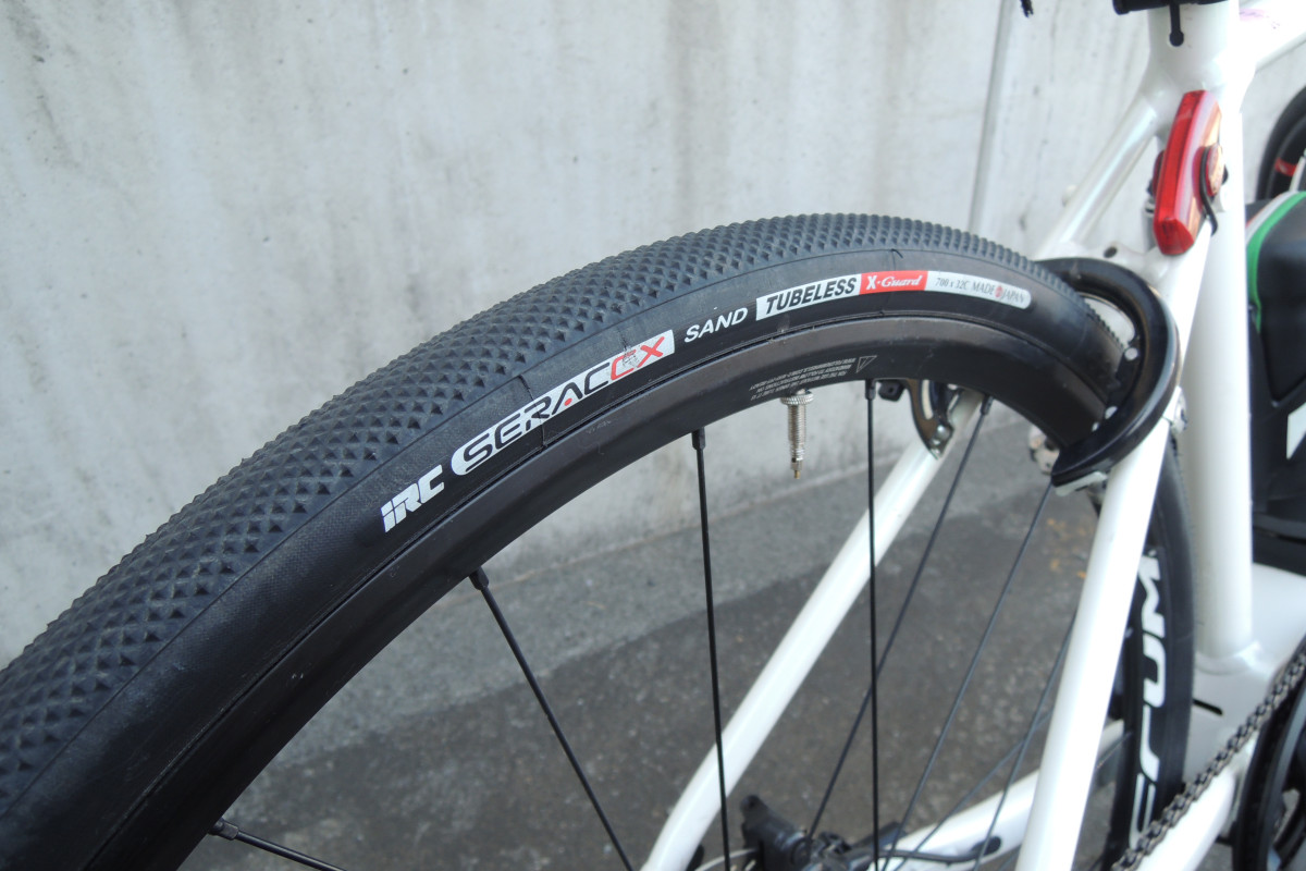 なんとIRCのSERAC CX SANDがいつのまにか装着されているではないか…!