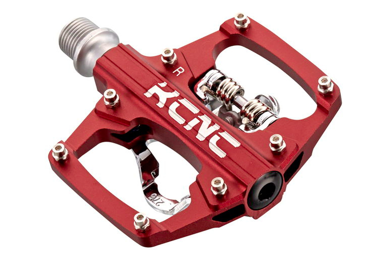 KCNC CLIPLESS PLATFORM PEDAL(レッド)