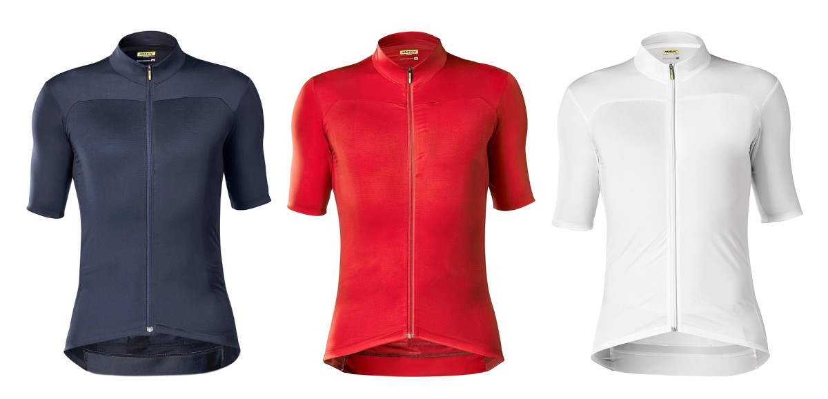 マヴィック ESSENTIAL JERSEY(トータルエクリプス、オートレッド、ホワイト)