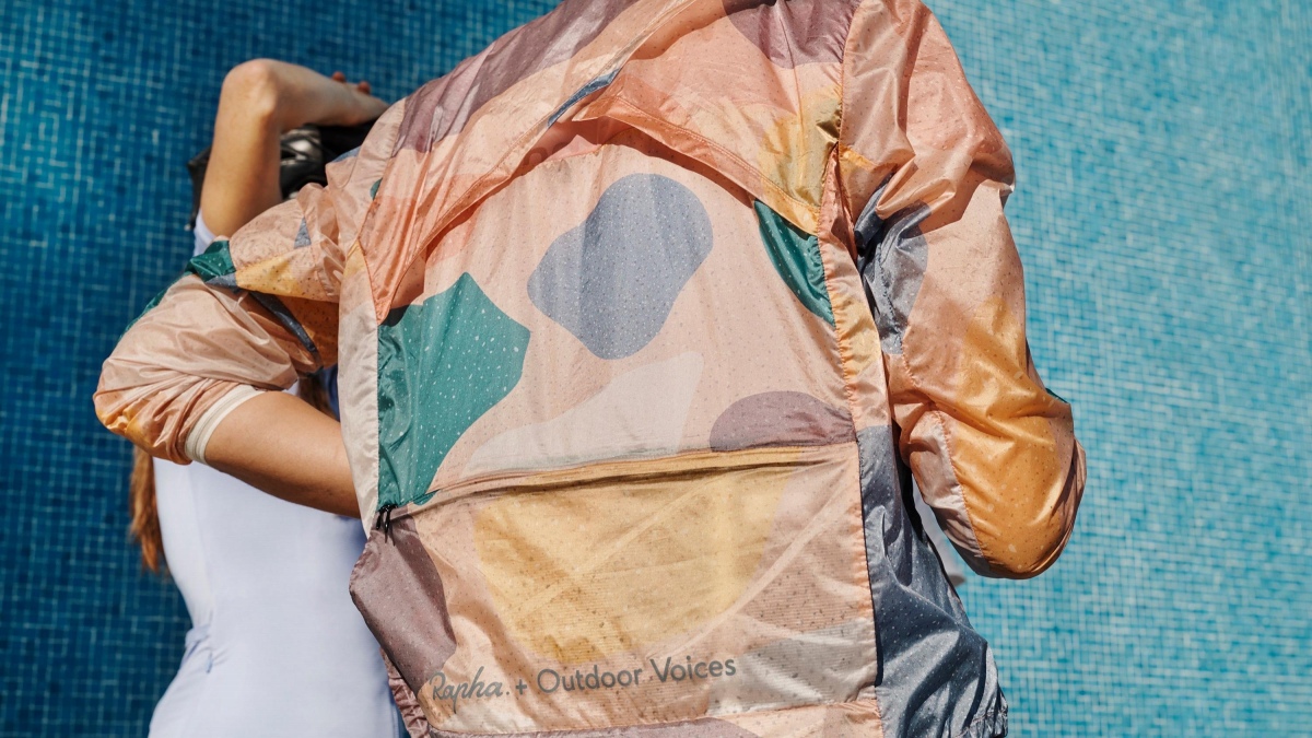 Rapha + Outdoor Voices Wind Jacket(Multi Colour)